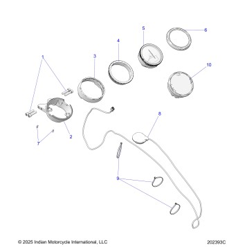 ELECTRICAL, SPEEDOMETER - N26SSB76/SSC76/SSD76 (202393C)