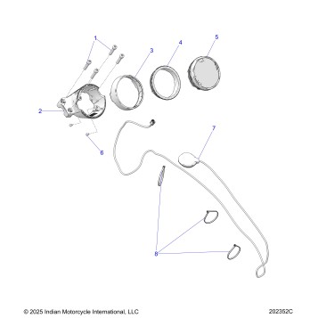 ELECTRICAL, SPEEDOMETER - N26SCD76 (202352C)