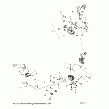 BRAKES, REAR ASM., W/ABS - N17MSA11 (200131)
