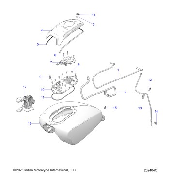 FUEL SYSTEM, FUEL TANK ASM. - N26LFRRR ALL OPTIONS (202404C)