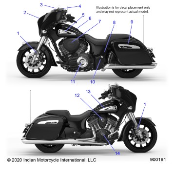 BODY, EMBLEMS/DECALS - N22TCBBB ALL OPTIONS (900181)