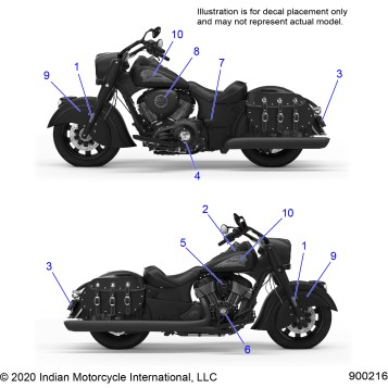 BODY, EMBLEMS/DECALS - N21TVDAA/N21TVDCA ALL OPTIONS (900216)