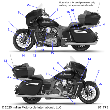 BODY, DECALS/EMBLEMS - N26LG0RR ALL OPTIONS (901773)