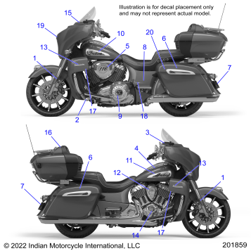 BODY, EMBLEMS/DECALS - N24TKABB/TKPBB ALL OPTIONS (201859)