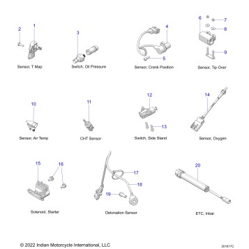ELECTRICAL, COMPONENTS 2 - N24TCDBB/TC9BB ALL OPTIONS (201617C)