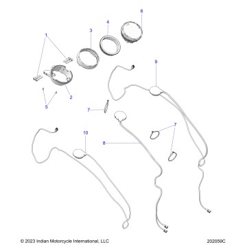 ELECTRICAL, SPEEDOMETER - N26SSE77 (202059C)