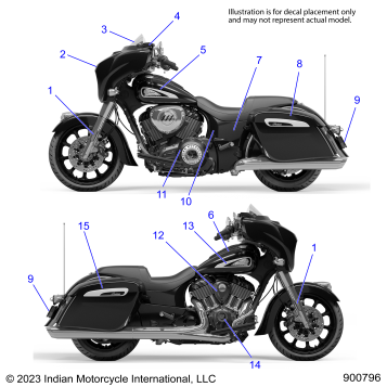 BODY, EMBLEMS/DECALS - N24TCBAA ALL OPTIONS (900796)