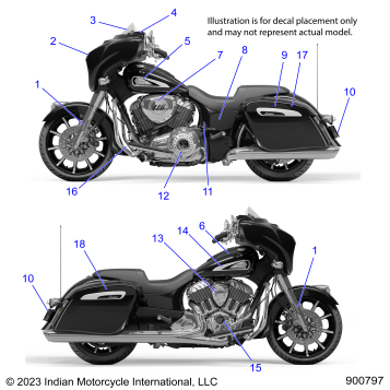 BODY, EMBLEMS/DECALS - N24TCABB/TCPBB ALL OPTIONS (900797)