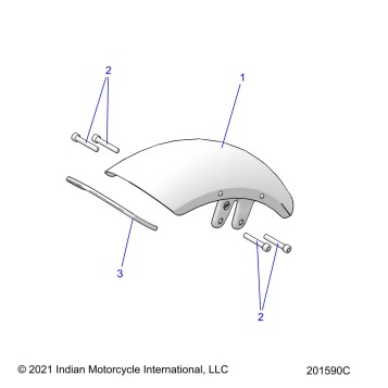 BODY, FENDER, FRONT - N22MTC00/MTD00 ALL OPTIONS (201023C)