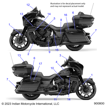 BODY, EMBLEMS/DECALS - N24TKEBB ALL OPTIONS (201858)