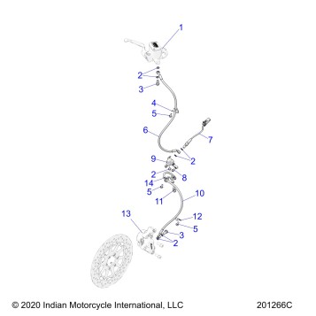 BRAKES, FRONT ASM. - N24DLCAG (201266)