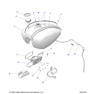 FUEL SYSTEM, FUEL TANK ASM. - N26DSDBH/DSGBH ALL OPTIONS (202375C)