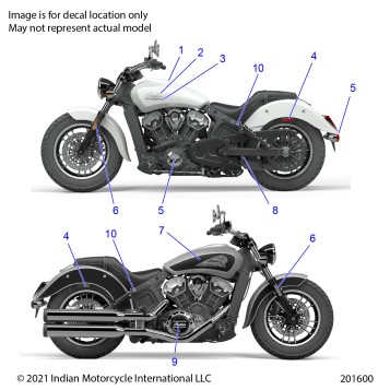 BODY, EMBLEMS/DECALS - N22MSA00/MSB00 ALL OPTIONS (201075)