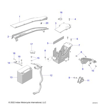 ELECTRICAL, BATTERY - N24TKEBB ALL OPTIONS (201831C)