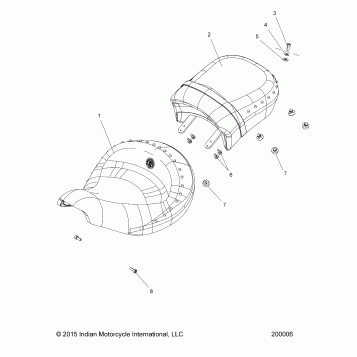 BODY, SEAT, DRIVER/PASSENGER - N20THAAA  ALL OPTIONS (200006)