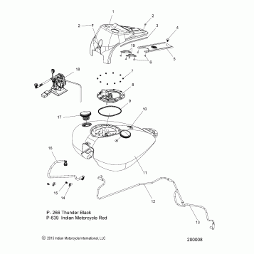 FUEL SYSTEM, FUEL TANK ASM. - N16THAAA ALL OPTIONS (200008)