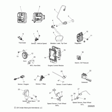 ELECTRICAL, COMPONENTS - N17MSA11/MSB11 ALL OPTIONS (200025)