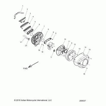 ENGINE, AIR INTAKE SYSTEM - N16CCC/CCV ALL OPTIONS (200037)
