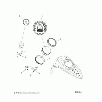 ELECTRICAL, INSTRUMENT CLUSTER - N16THAAA ALL OPTIONS (200054)