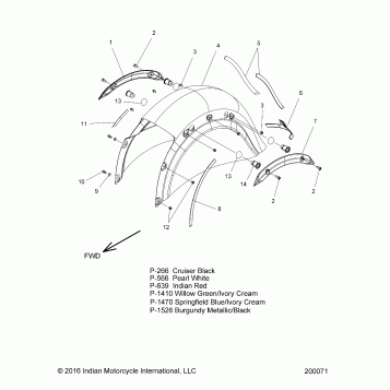 BODY, FENDER, REAR - N17CCC/CCV ALL OPTIONS (200071)