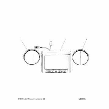 ELECTRICAL, INSTRUMENT CLUSTER - N19TFAAA ALL OPTIONS (200095)