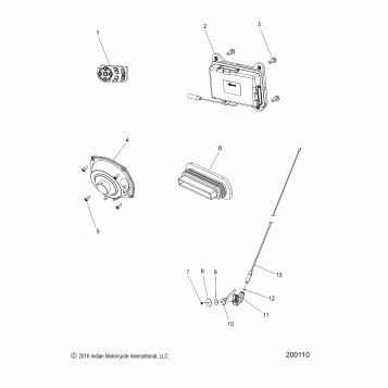 ELECTRICAL, AUDIO SYSTEM - N17TCDAA ALL OPTIONS (200110)