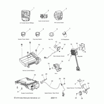 ELECTRICAL, COMPONENTS 1 - N17TCDAA ALL OPTIONS (200111)