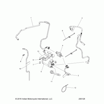 FUEL SYSTEM, EVAP SYSTEM, CALI/INTL - N19MSA11/MSB11 (200128)