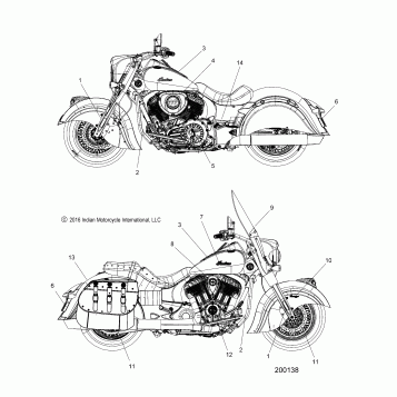 BODY, DECALS - N17CCC/CCV ALL OPTIONS (200138)