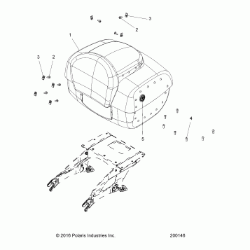 BODY, TRUNK ASM., LEATHER - N17TRLAA ALL OPTIONS (200146)