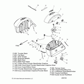 BODY, SADDLEBAG ASM. - N17TCAAA/TRAAA ALL OPTIONS (200153)