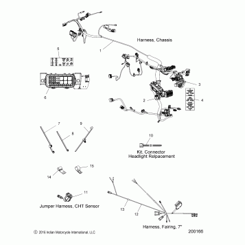 ELECTRICAL, WIRE HARNESS - N17TRLAA ALL OPTIONS (200166)