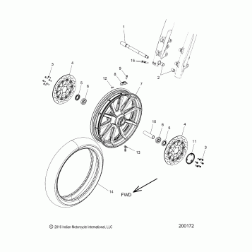 WHEEL, FRONT - N20TJDBB ALL OPTIONS (200172)