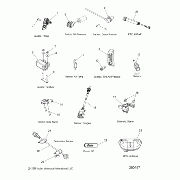 ELECTRICAL, COMPONENTS 2 - N19TFAAA ALL OPTIONS (200187)