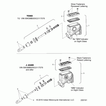 BRAKES, MASTER CYL., REAR - N16MSA11/MSB11 ALL OPTIONS (200191)