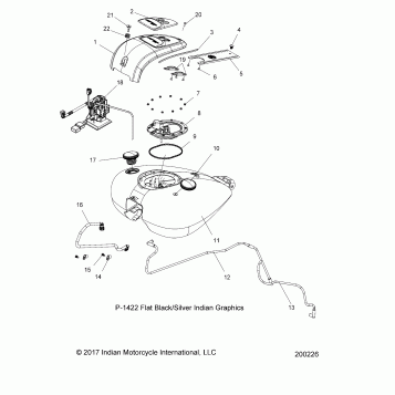 FUEL SYSTEM, FUEL TANK ASM. - N18TCDAA ALL OPTIONS (200226)