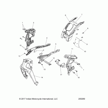 CHASSIS, FRAME - N20MTA11/MTB11 ALL OPTIONS (200269)