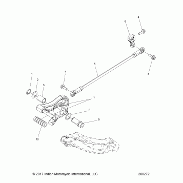 DRIVE TRAIN, SHIFT PEDAL and LINKAGE - N20MTA00/MTB00/MTG00/MTH00 ALL OPTIONS (200272)