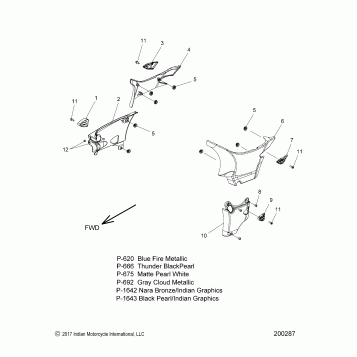 BODY, SIDE COVERS - N18TCAA/TCBA ALL OPTIONS (200287)