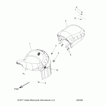 BODY, SEAT - N20TFAAA ALL OPTIONS (200308)