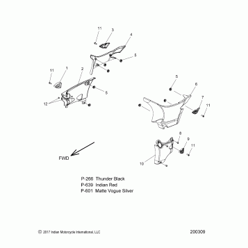 BODY, SIDE COVERS - N18TFAAA ALL OPTIONS (200309)