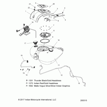 FUEL SYSTEM, FUEL TANK ASM. - N18TFAAA ALL OPTIONS (20315)
