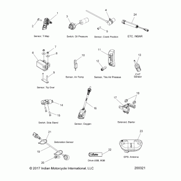 ELECTRICAL, COMPONENTS 2 - N18TBAAA ALL OPTIONS (200321)