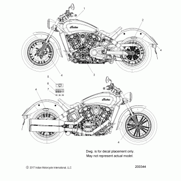 BODY, EMBLEMS/DECALS - N18MSA11/MSB11 ALL OPTIONS (200344)