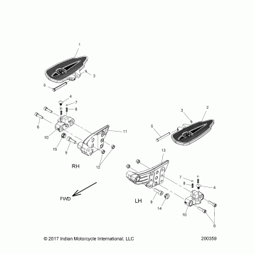CHASSIS, FLOORBOARD, PASSENGER - N18TCEAA ALL OPTIONS (200359)