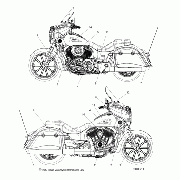 BODY, DECALS - N18TCEAA ALL OPTIONS (200173)