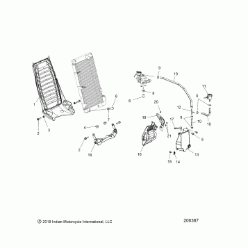 ENGINE, COOLING ASM. 2 - N20MTA11/MTB11 ALL OPTIONS (200367)