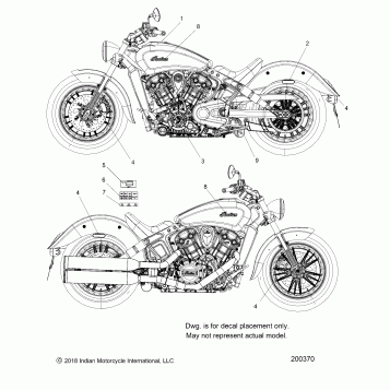 BODY, EMBLEMS/DECALS - N20MSA11/MSB11 ALL OPTIONS (200370)