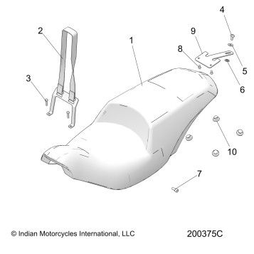 BODY, SEAT - N20TJDBB ALL OPTIONS (200375C)