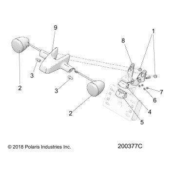ELECTRICAL, TURN SIGNALS, REAR/REAR LIGHTING - N19TCDAA ALL OPTIONS (200377C)
